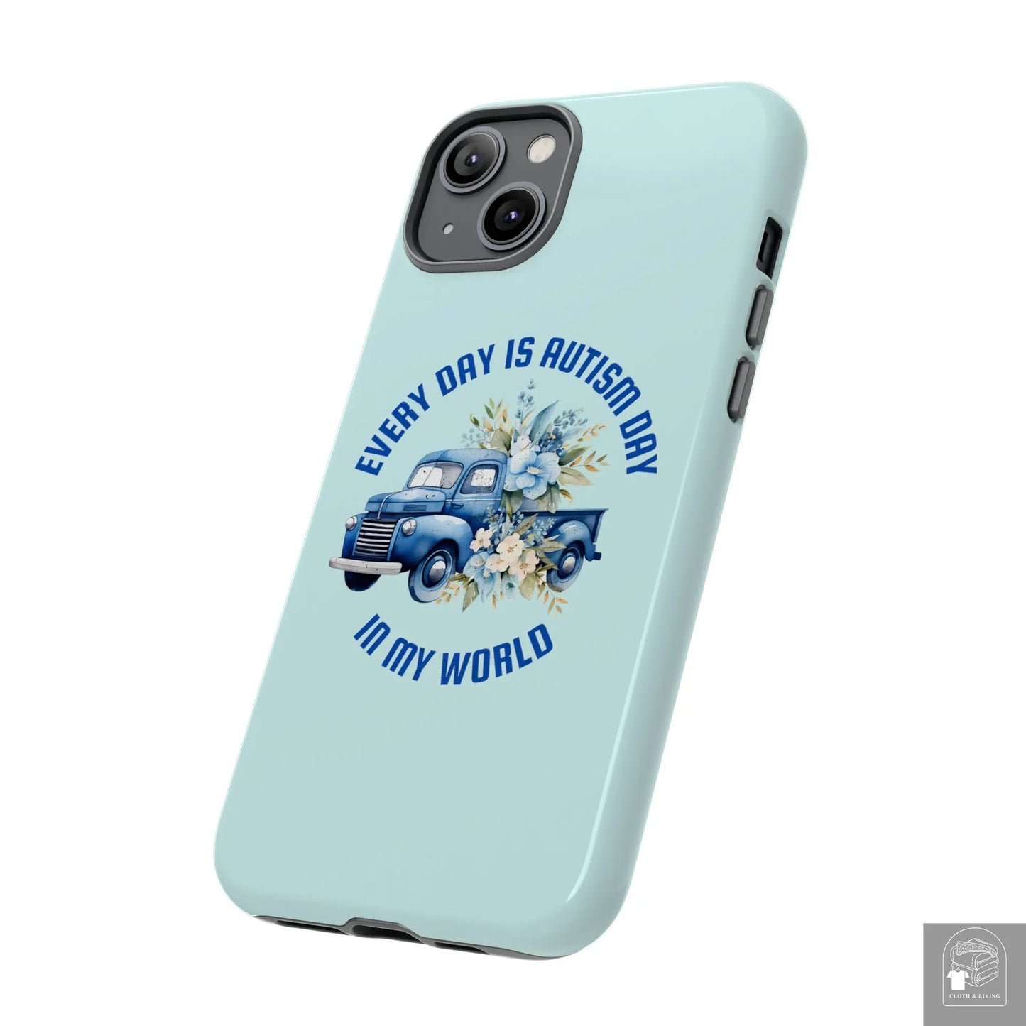 Autism Awareness - Every Day Truck -  Tough iPhone Cases Cases - Cloth & Living