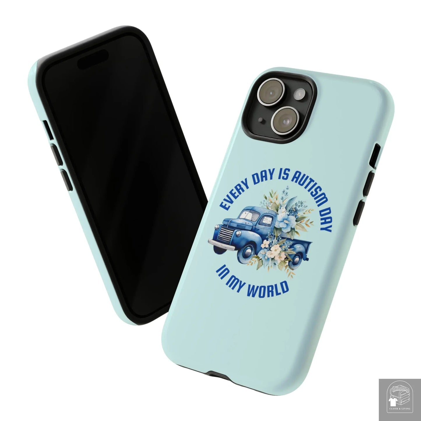 Autism Awareness - Every Day Truck -  Tough iPhone Cases Cases - Cloth & Living