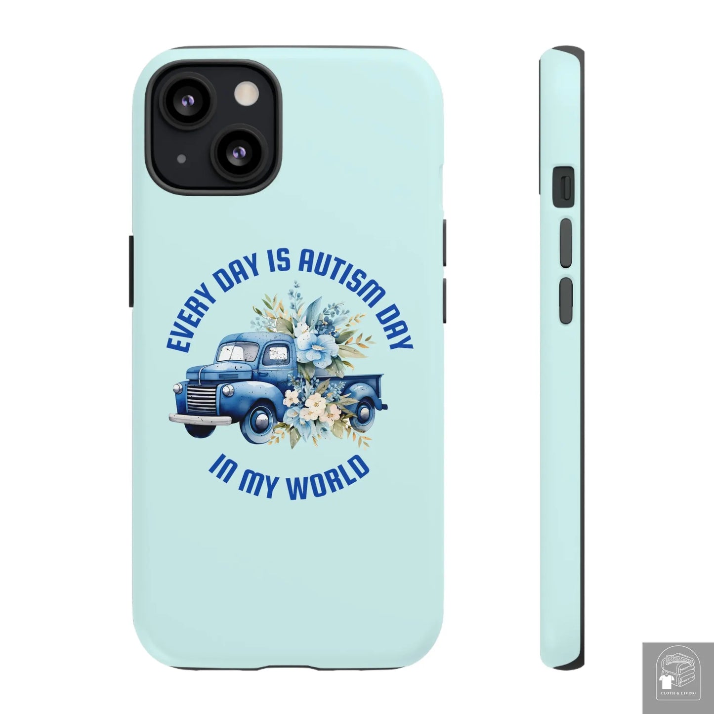 Autism Awareness - Every Day Truck -  Tough iPhone Cases Cases - Cloth & Living