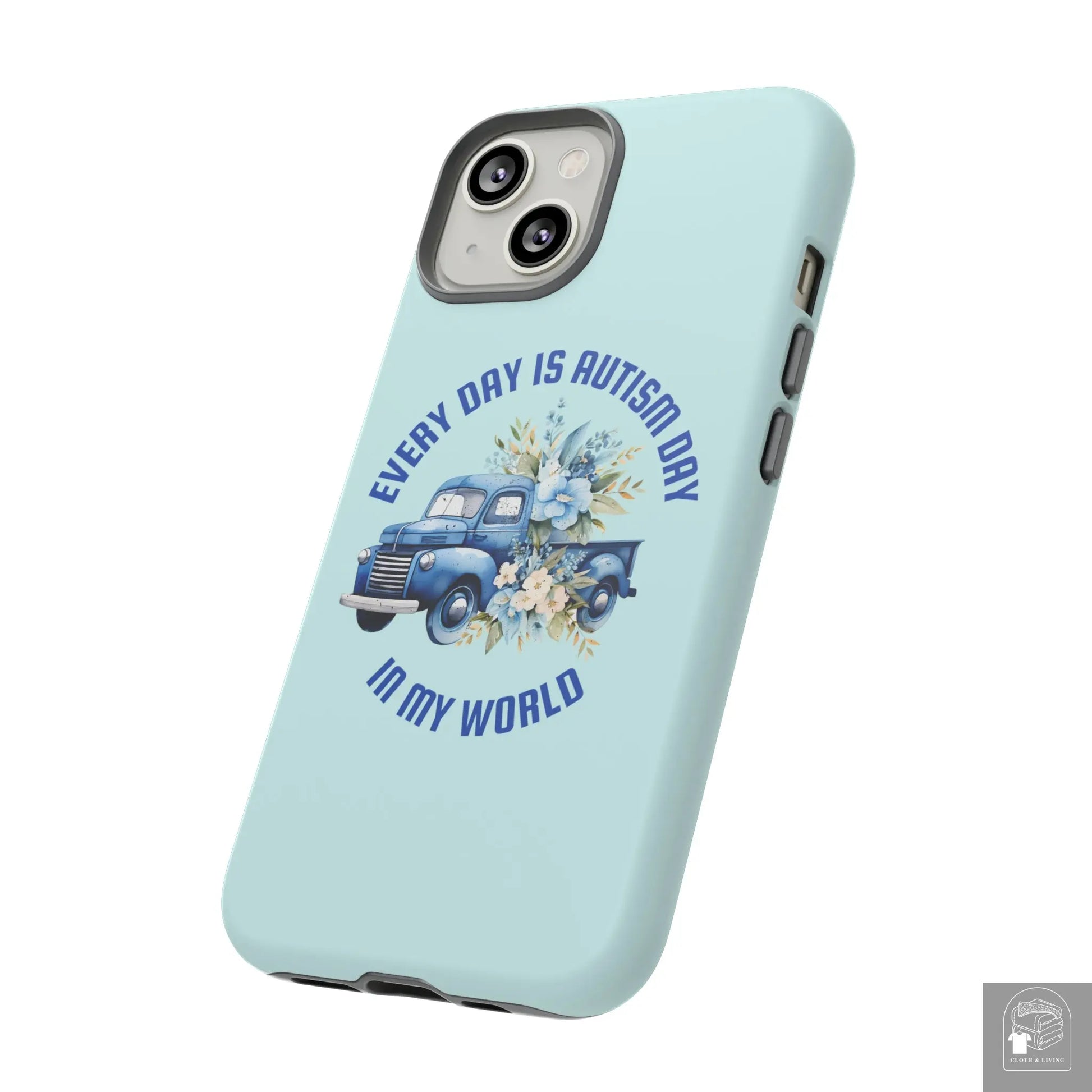 Autism Awareness - Every Day Truck -  Tough iPhone Cases Cases - Cloth & Living