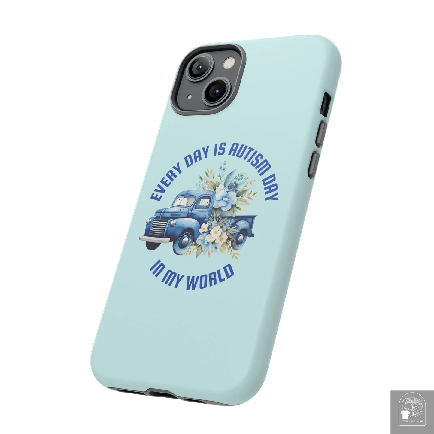 Autism Awareness - Every Day Truck -  Tough iPhone Cases Cases - Cloth & Living