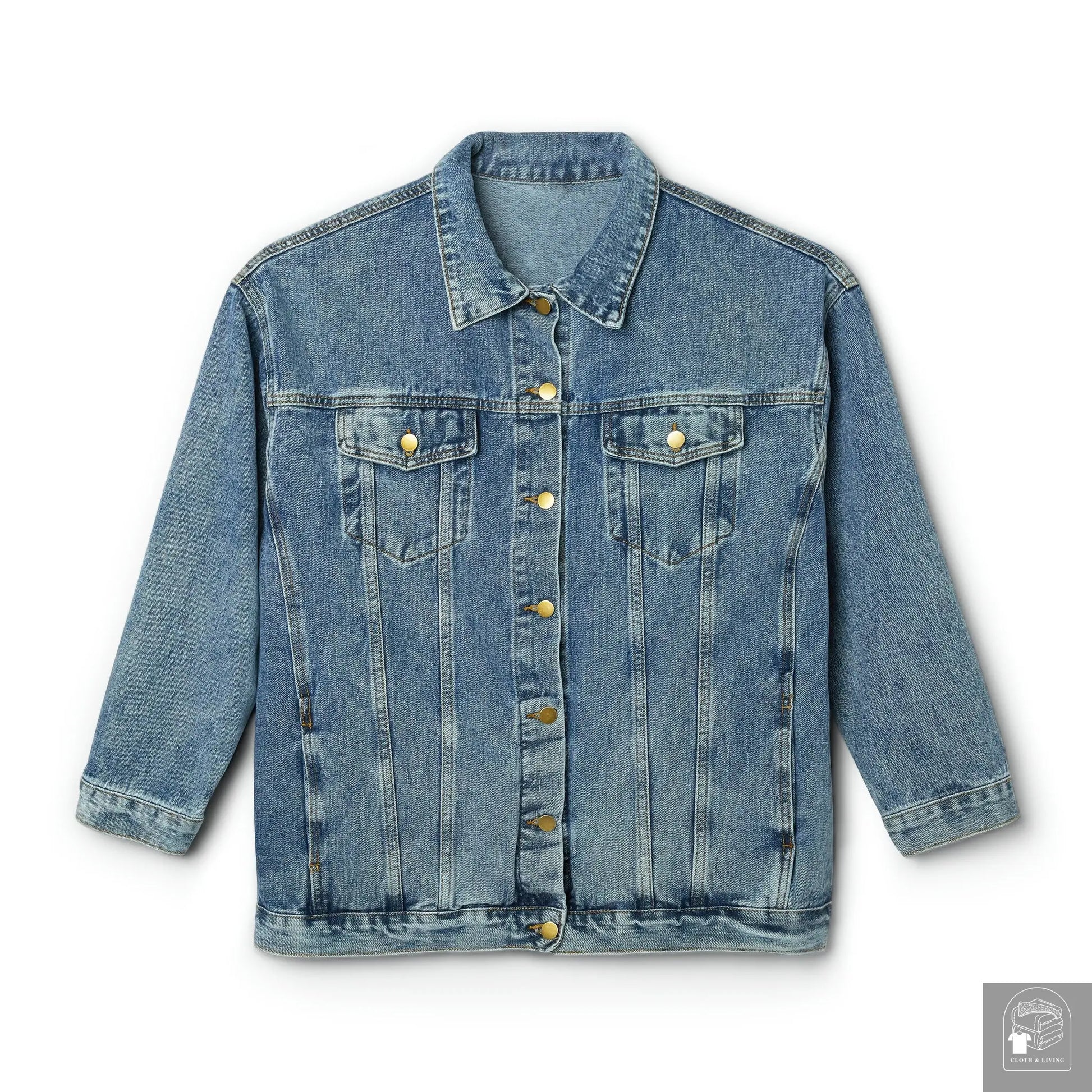 Autism Awareness - In April We War Blue - Women's Denim Jacket  Cloth & Living