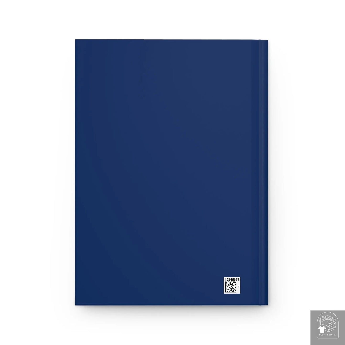 Autism Awareness - In April We Wear Blue -  Hardcover Journal Matte  Cloth & Living