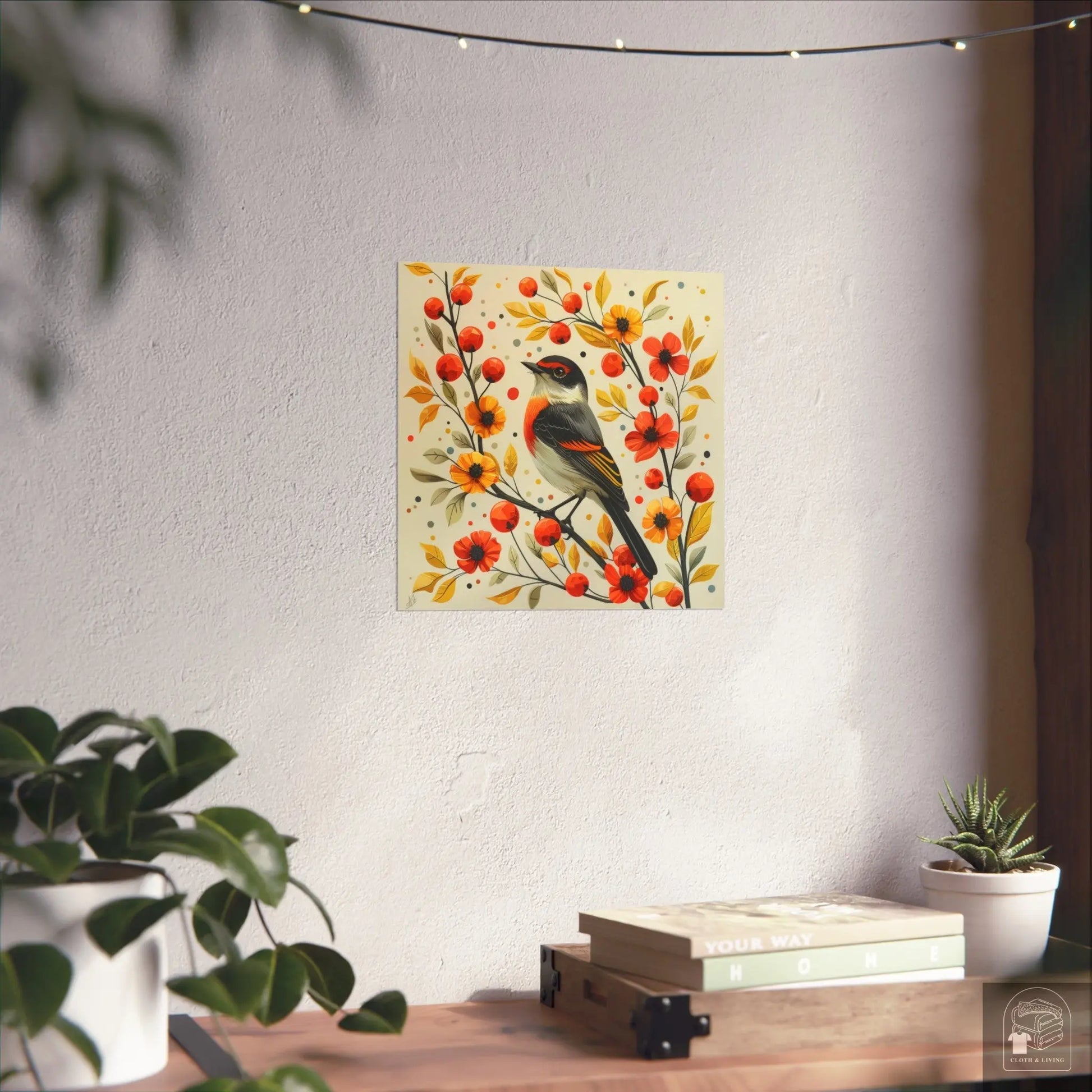 Autumn Serenade - Nature's Symphony Poster (Available in various sizes) -   Cloth & Living