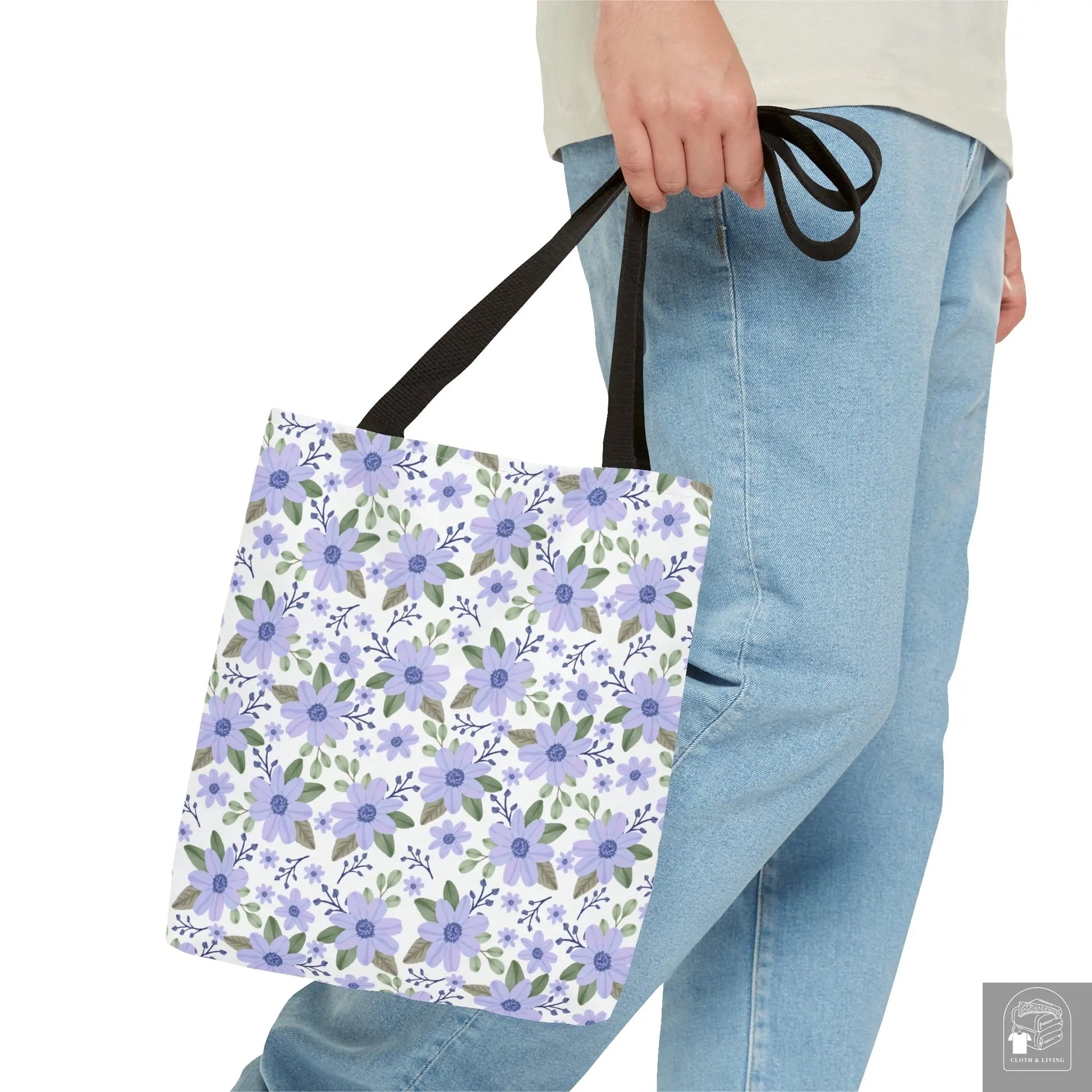 "Blossom Breeze" Tote Bag – Where Elegance Meets Everyday  Cloth & Living