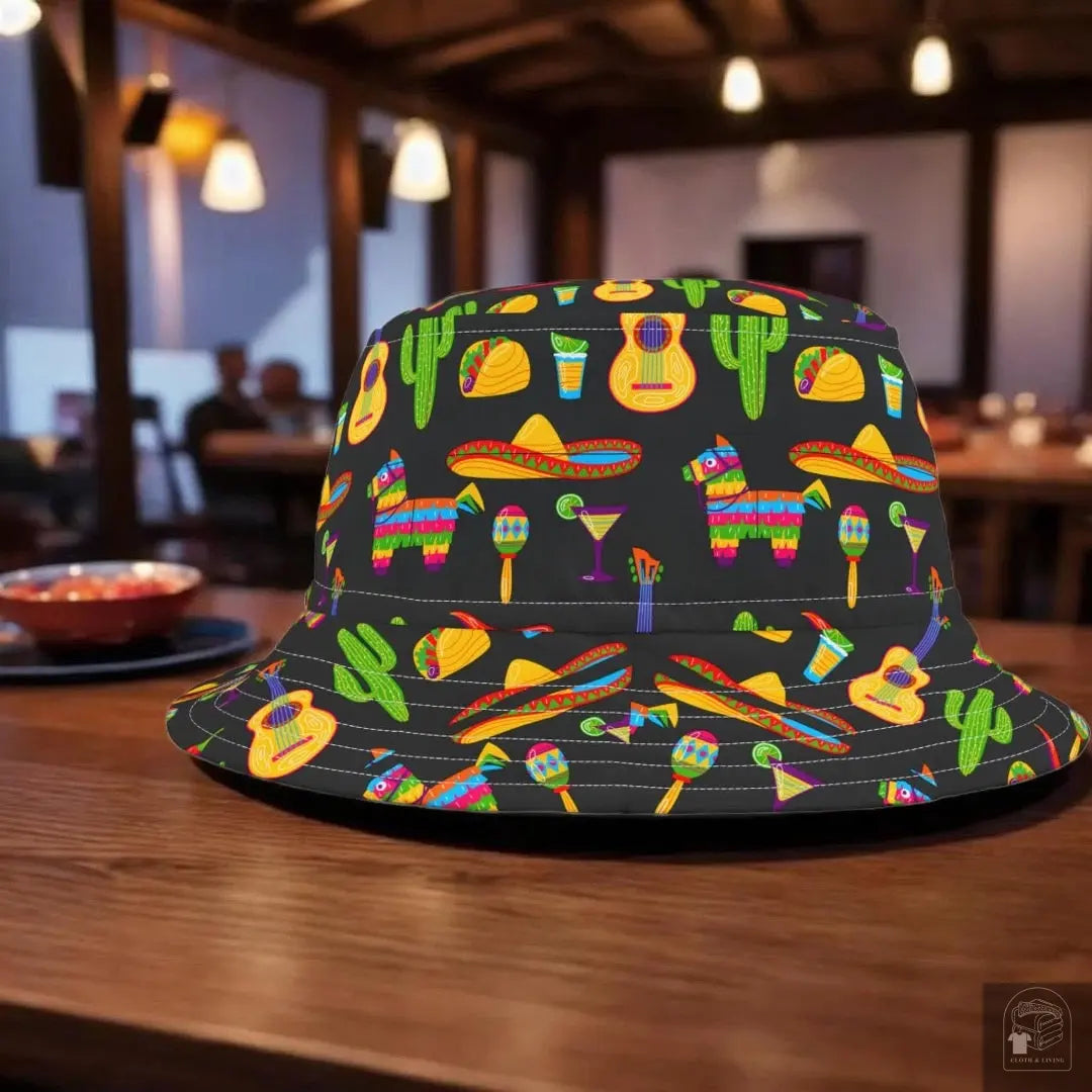 Cinco de Mayo Fiesta Bucket Hat - Cloth & Living