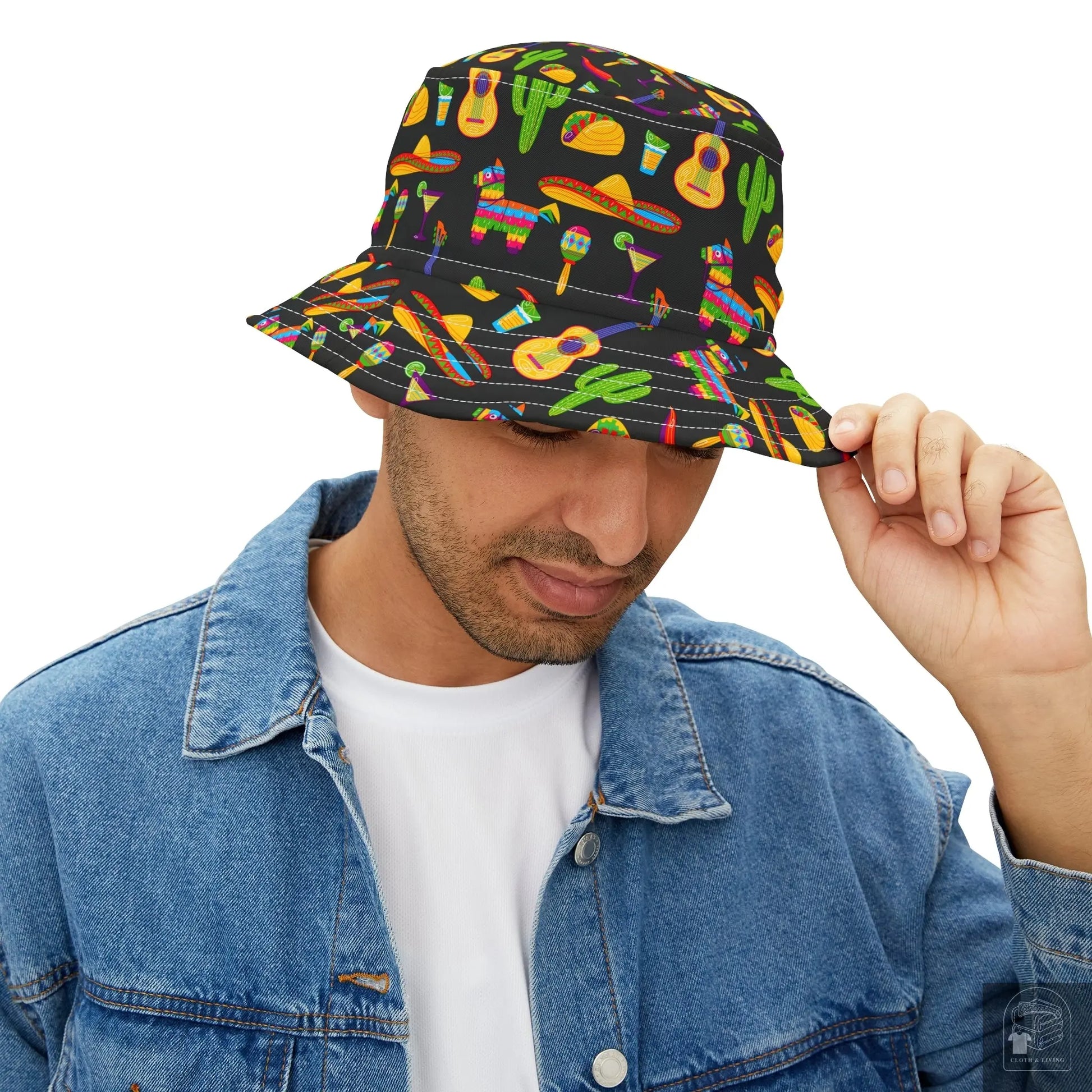 Cinco de Mayo Fiesta Bucket Hat - Cloth & Living