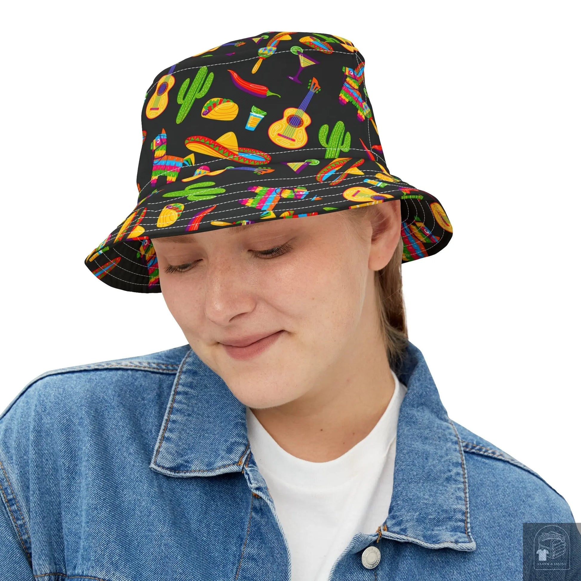 Cinco de Mayo Fiesta Bucket Hat - Cloth & Living