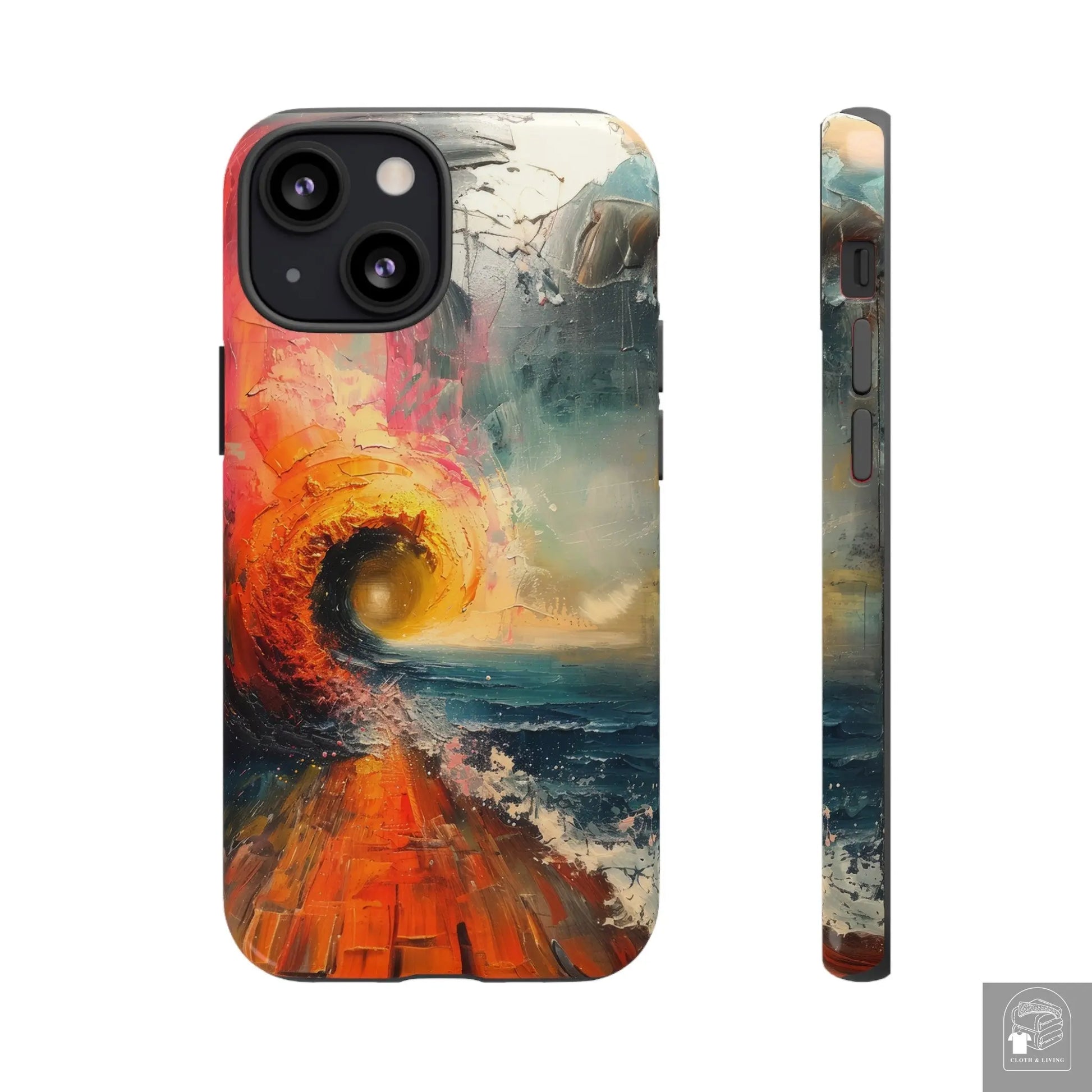 Horizon of Dreams - Abstract Visionary Phone Case -   Cloth & Living