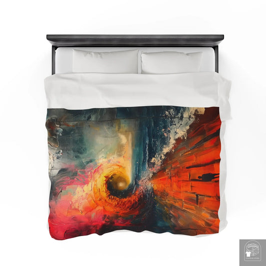Horizon of Dreams - Velveteen Plush Blanket (Available in 3 sizes) -   Cloth & Living