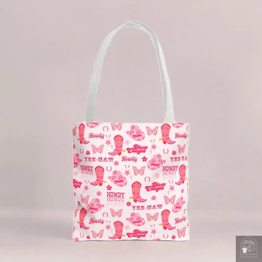 "Howdy Partner" Tote Bag by Cloth & Living – Add a Splash of Western Whimsy to Your Day!  Cloth & Living