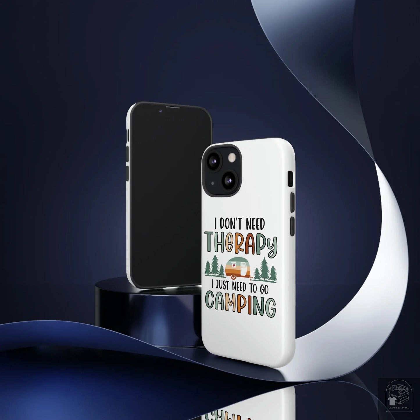 "I Just Need to go Camping" Tough iPhone Cases Cases  Cloth & Living