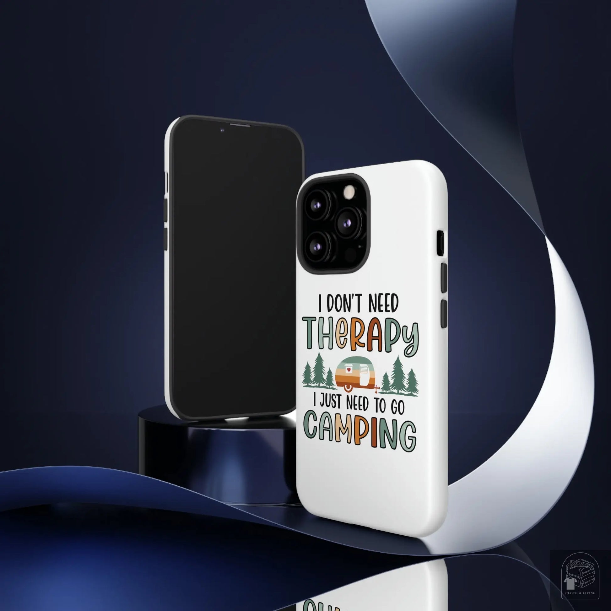 "I Just Need to go Camping" Tough iPhone Cases Cases  Cloth & Living