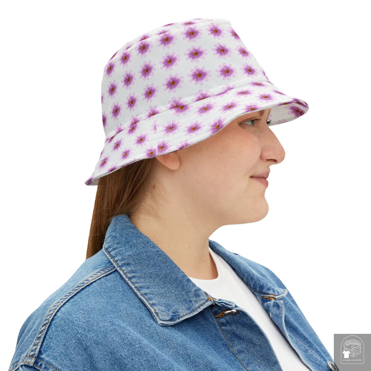 Lavender Field Bucket Hat  Cloth & Living