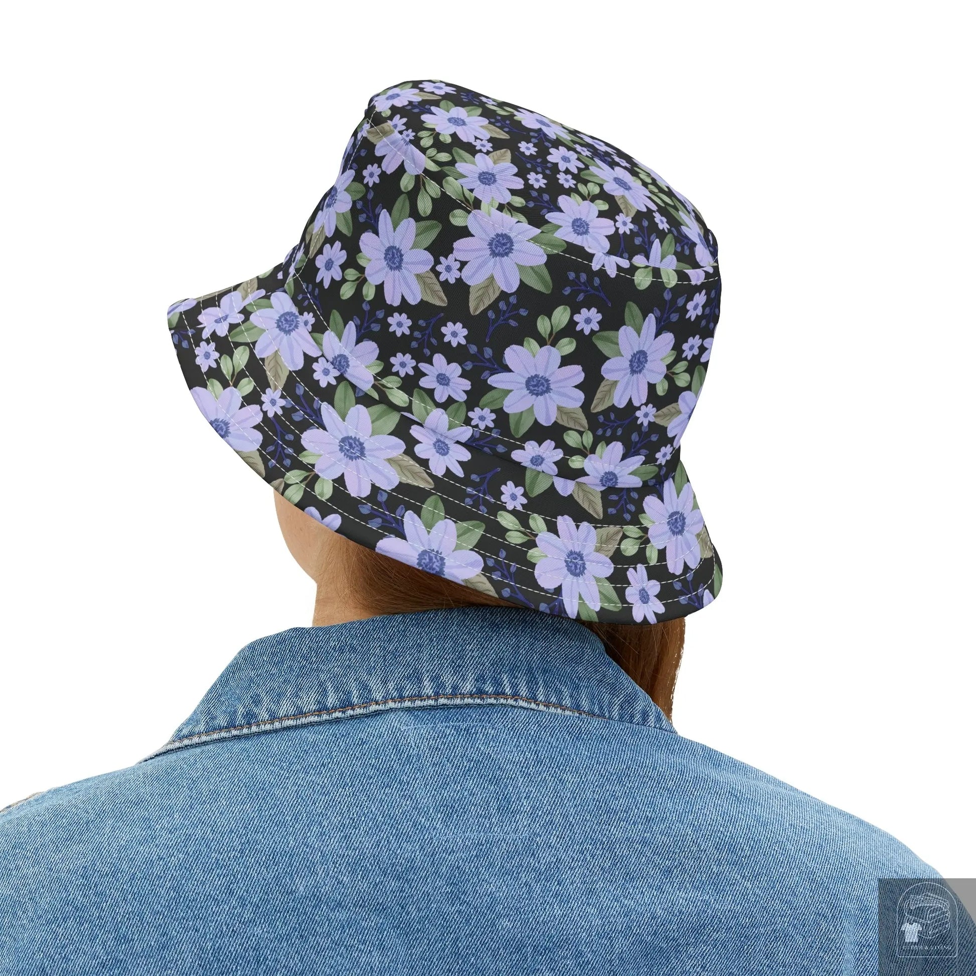 Midnight Bloom Bucket Hat  Cloth & Living